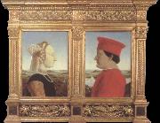 Piero della Francesca Portraits of Federico da Montefeltro and Battista Sforza oil painting artist